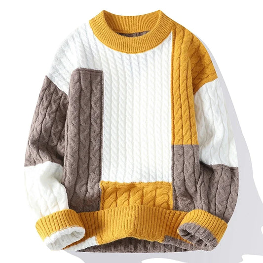 Arthur™ | Pull Color Block Décontracté pour Hommes